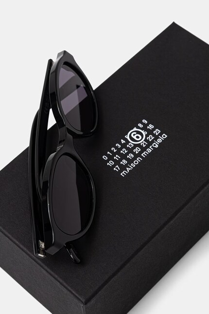 MM6 Maison Margiela LUNETTES 2 black sunglasses black INSL at PRM US