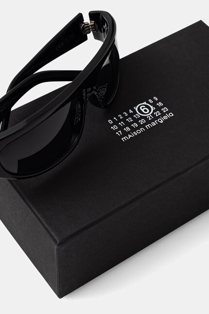 MM6 Maison Margiela LUNETTES 1 black sunglasses black IK5I at PRM US