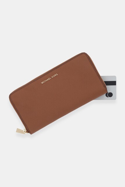 フォルカロル 4枚 MICHAEL Michael Kors portofel de piele culoarea maro, 32F5GJ6T7T