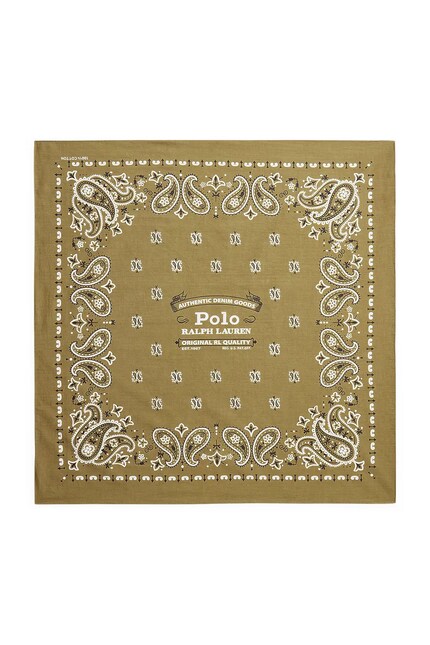 Polo Ralph Lauren COTTON-CLASSIC BANDANA neck scarf cotton Men's