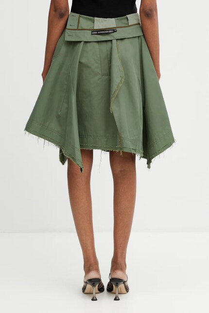 Andersson Bell Upside-Down Asymmetric skirt with cotton PRM EU