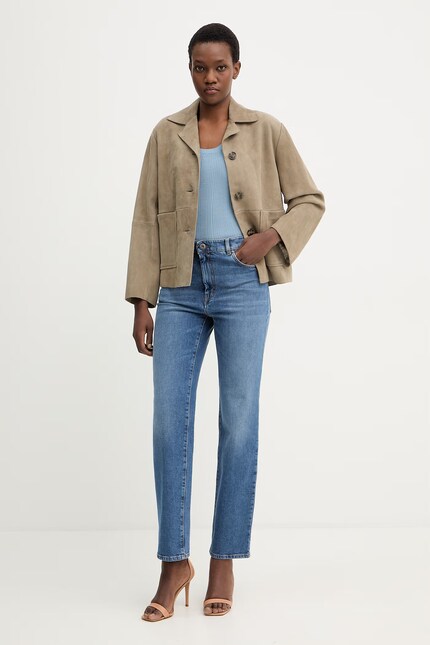 Джинси Weekend Max Mara ARGENTO висока посадка 2615181091600