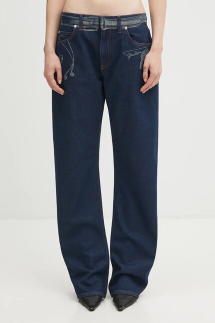 Jean Paul GAULTIER jeans Trompe L'oeil Print PRM EU