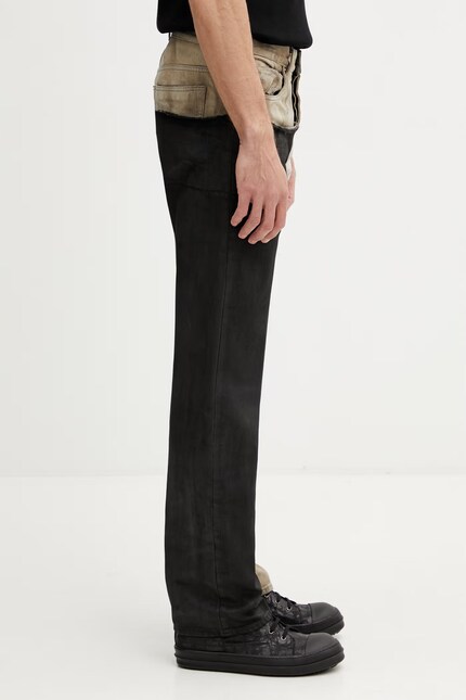 Rick Owens DRKSHDW Fog Cut regular jeans Men's brown DU01F4397