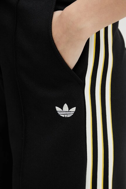Брюки adidas Originals Manager Pants цвет чёрный прямые высокая