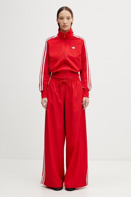 S 新品 送料無料 FCRB 21AW RAIN PANTS RED adidas Originals Firebird sweatpants Women's red high waist KD6299