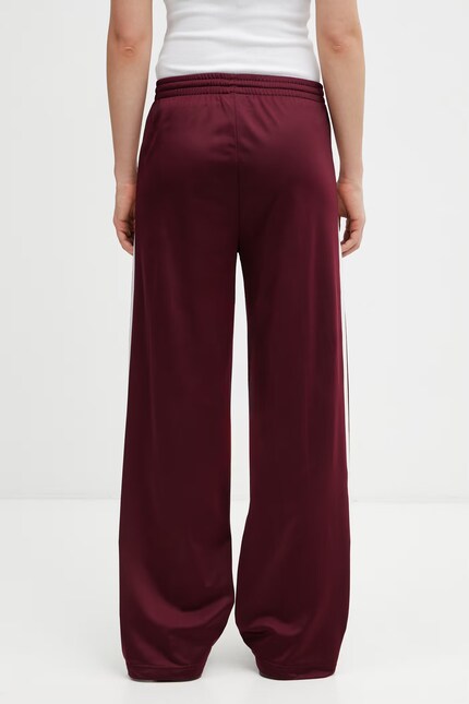 adidas Originals sweatpants Women's maroon high waist KD3659 at PRM US