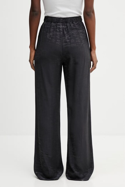 MM6 Maison Margiela trousers Women's black high waist S52KA0529