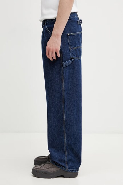 Carhartt WIP Belmont Pant Men's loose jeans blue I036591.106 at PRM US