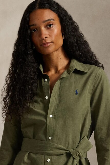 Polo Ralph Lauren dress with linen addition PRM EU