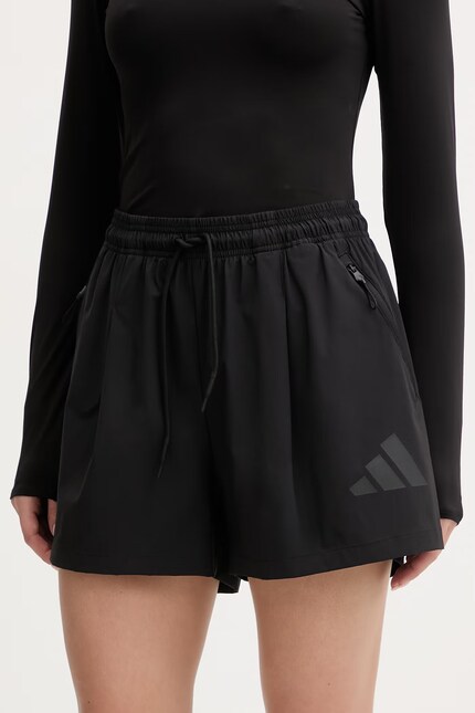 Adidas шорты для женщин Z.N.E чёрные high waist KD8459 | ANSWEAR.ua