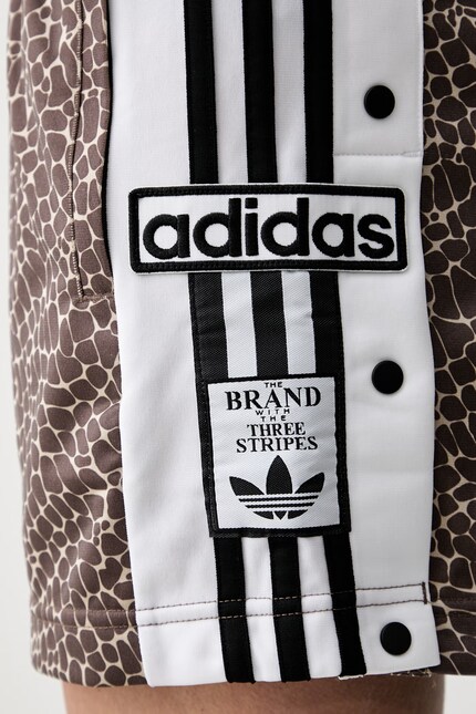 adidas Originals трикотажні шорти жіночі коричневі high waist