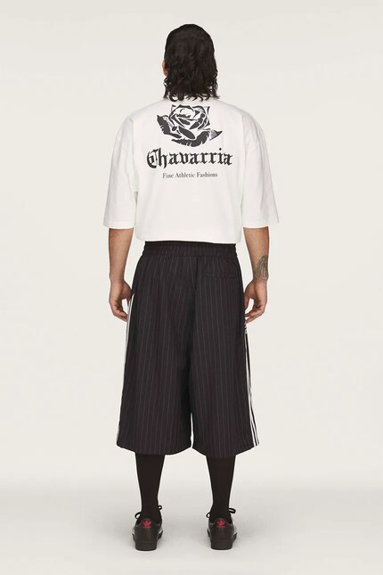 adidas Originals x Willy Chavarria men's shorts with merino wool