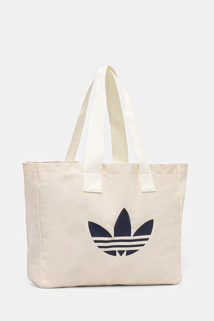 Бавовняна сумка adidas Originals колір бежевий JZ4286 | ANSWEAR.ua