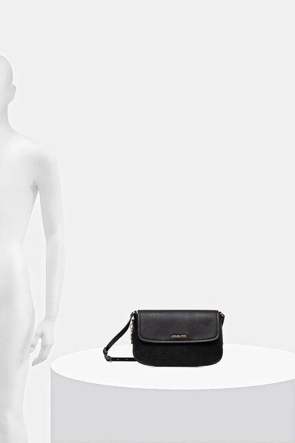 MICHAEL Michael Kors poșetă de piele culoarea negru, 32R6G0XC1L