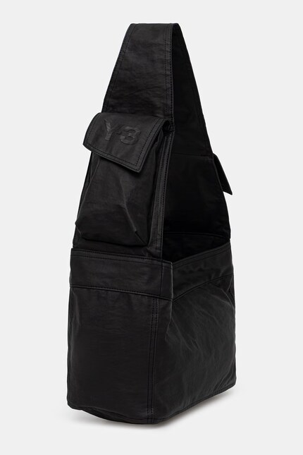 Y-3 handbag NEWSPAPER S black color KE5028 at PRM US