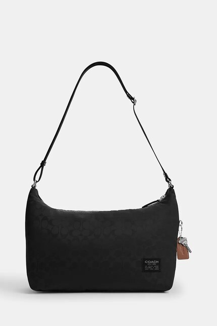 Coach тканевая сумка мужская Leo Crossbody чёрная CDV02 | ANSWEAR.ua
