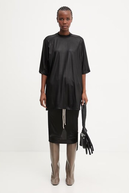 Rick Owens DRKSHDW Jumbo t-shirt women's black DS01F4204.JL at PRM US