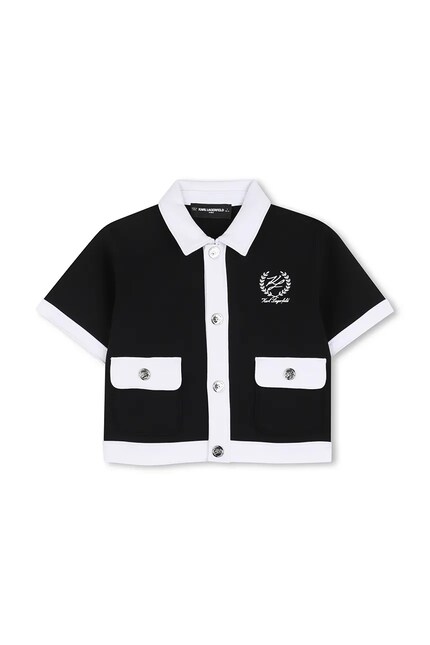 トップス BEEDEN DISCOMFORT SWITCHING LOGOPULLOVER Детский кардиган Karl Lagerfeld цвет чёрный лёгкий Z31134 | ANSWEAR.ua