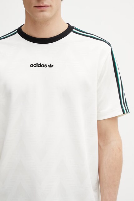 Футболка adidas Originals цвет бежевый с аппликацией KE2139 на PRM