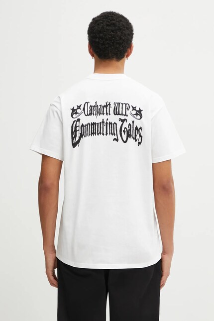 Carhartt WIP cotton t-shirt SS Commuting Tales T-Shirt PRM EU