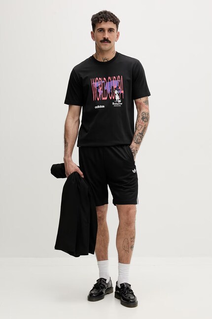 adidas Originals футболка для мужчин из хлопка чёрная KD1444