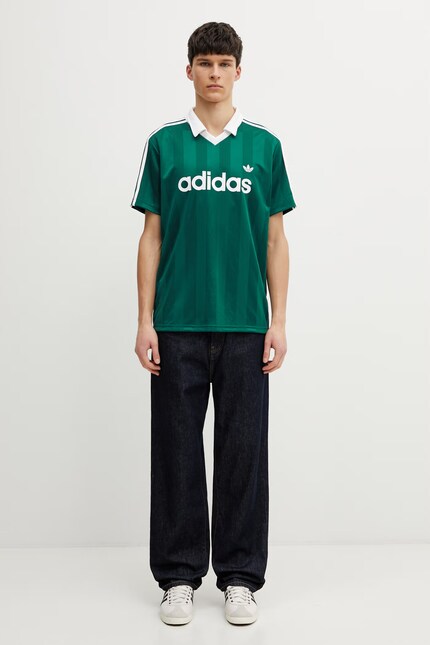 adidas Originals polo shirt JSY green color with an application