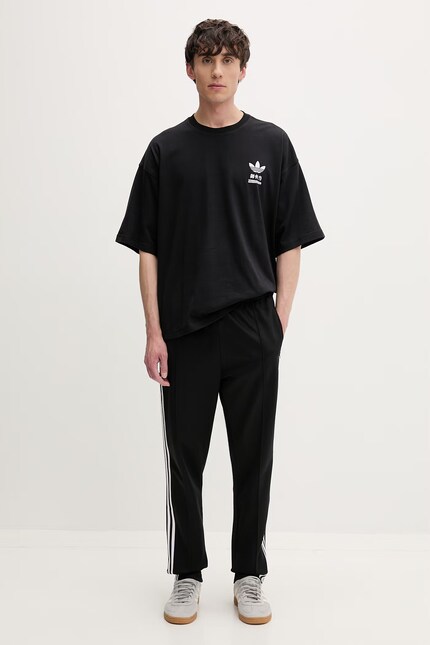 adidas Originals футболка чоловіча бавовняна Bentobox чорна LE6037