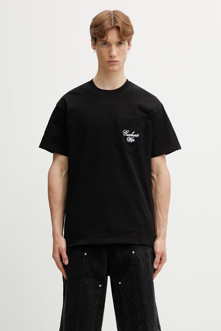Carhartt WIP S/S Longhand Pocket T-Shirt cotton Men's black