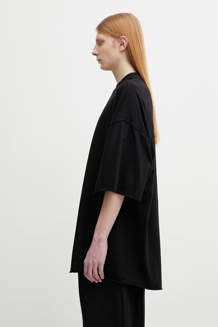 Rick Owens DRKSHDW Tommy men's cotton t-shirt black DU01F4259