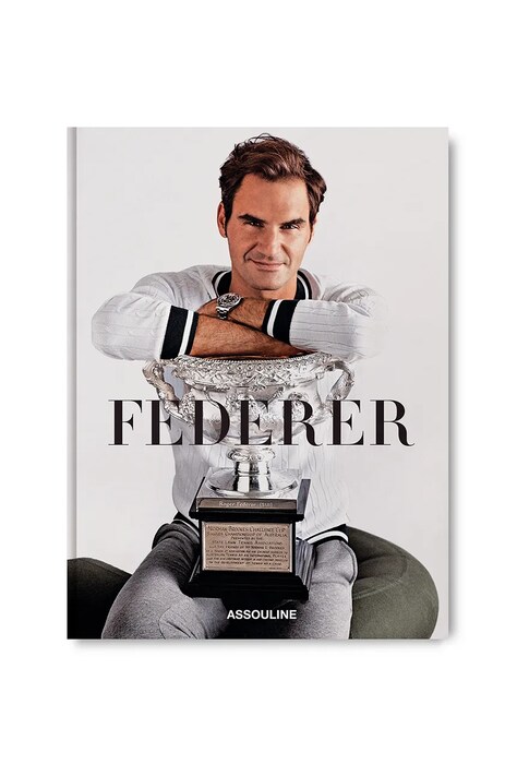 Книга Assouline Federer by Doris Henkel, English в бяло