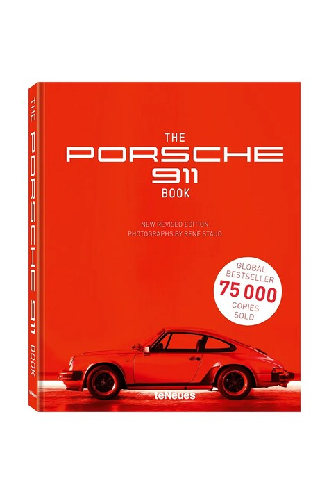 Kniha Lacoste The Porsche 911 Book by Staud René, English červená farba
