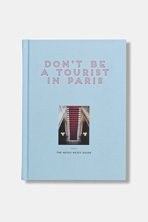 home & lifestyle książka Don't be a Tourist in Paris by Grall Vanessa, English kolor niebieski