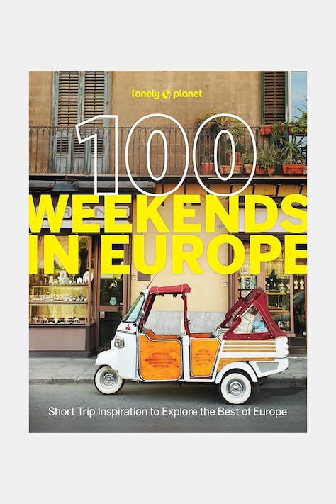 home & lifestyle książka 100 Weekends in Europe kolor multicolor