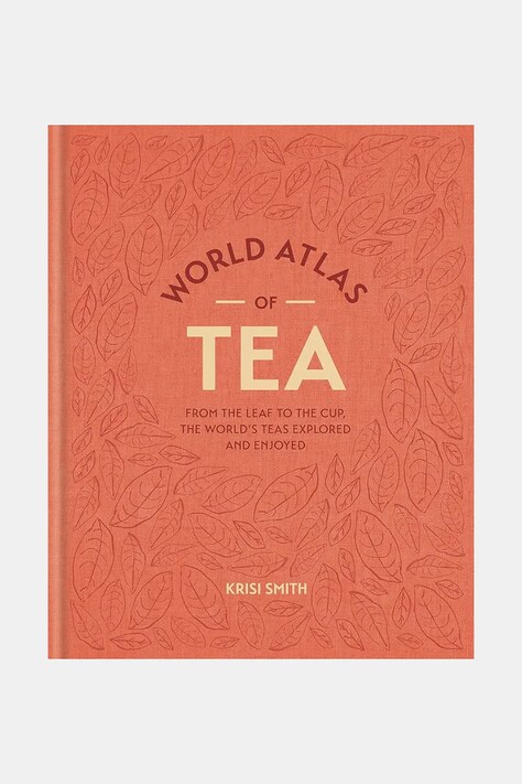Taschen książka World Atlas of Tea by Krisi Smith, English kolor pomarańczowy