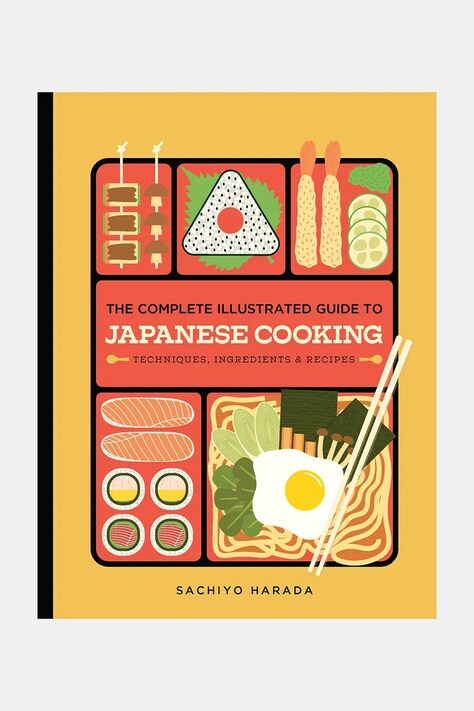 home & lifestyle książka Complete Illustrated Guide to Japanese Cooking by Sachyo Harada, English kolor multicolor