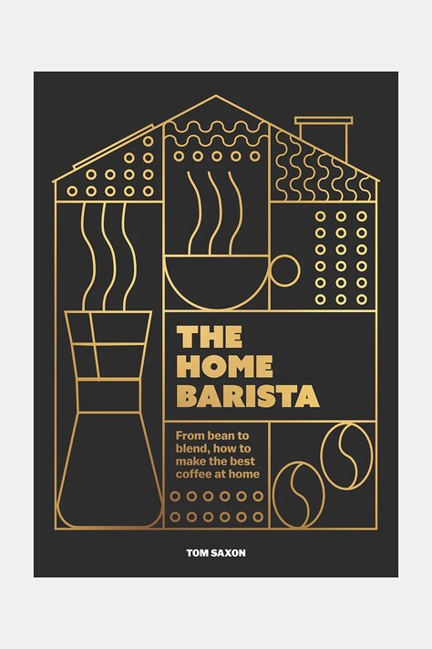 home & lifestyle książka The Home Barista by Tom Saxon, English kolor czarny