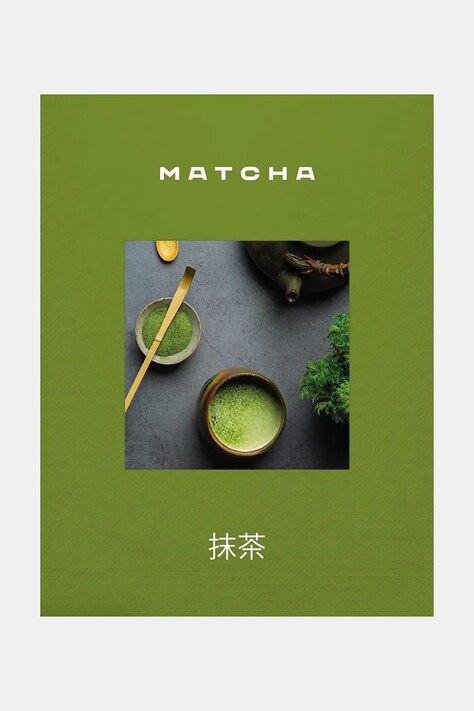 home & lifestyle książka Matcha, English kolor zielony