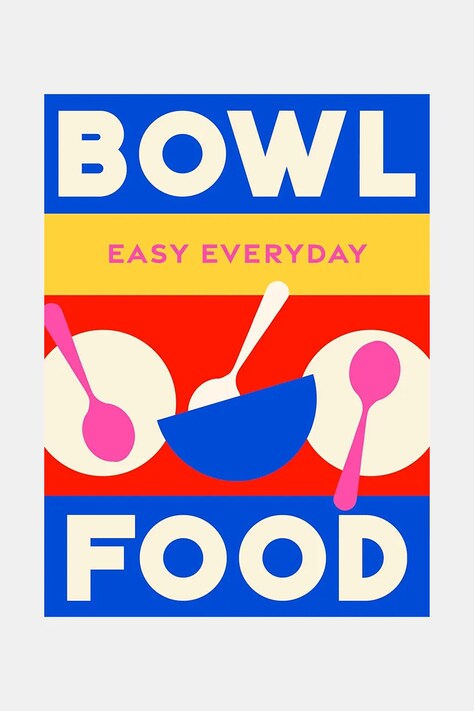 home & lifestyle książka Bowl Food, English kolor multicolor