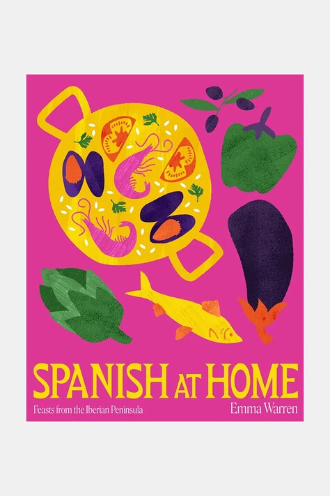 home & lifestyle książka Spanish at Home by Emma Warren, English kolor multicolor