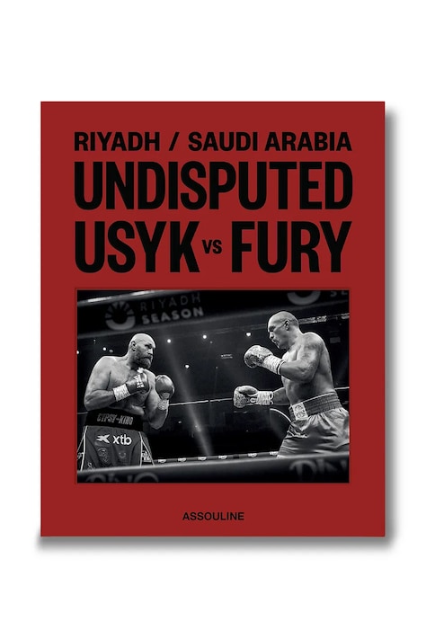 Assouline фотокнига Undisputed Usyk vs. Fury | Legend, Cal Fussman 9781649805423