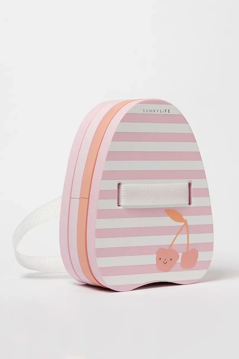 SunnyLife placă pentru a învăța copii înotul pe spate Cotton Candy Cherry culoarea roz
