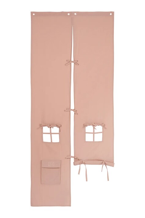 Ferm Living zasłona na drzwi bawełniana 205 x 85 cm różowy 1104273188