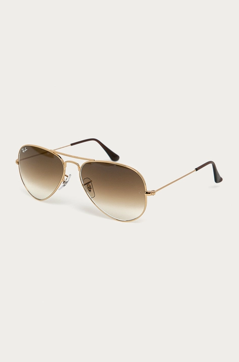 Ray-Ban - Slnečné okuliare AVIATOR LARGE METAL 0RB3025