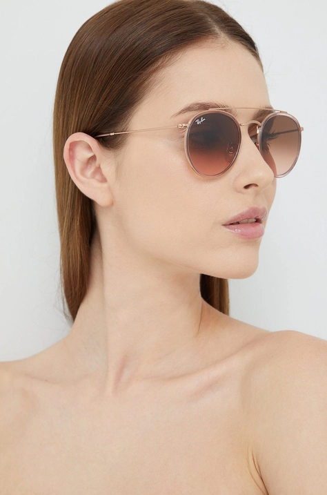 Ray-Ban sunglasses women's brown color