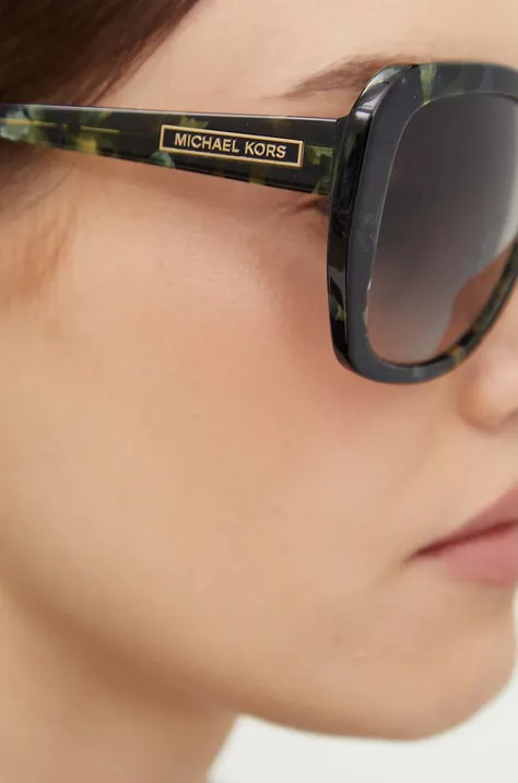 MICHAEL Michael Kors okulary przeciwsłoneczne damskie kolor szary