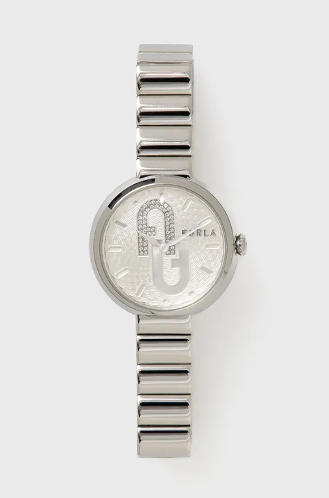 Годинник Furla жіночий колір срібний