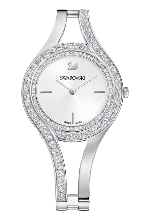 Hodinky Swarovski 5377545 ETERNAL dámské, stříbrná barva