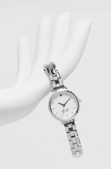 Годинник Kate Spade жіночий колір срібний