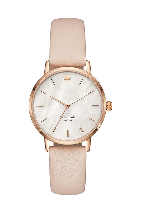 Kate Spade Ceas femei, culoarea bej